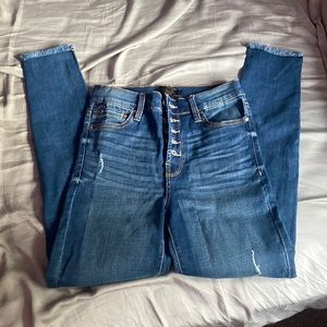 Dark blue Rachel Roy skinny jeans